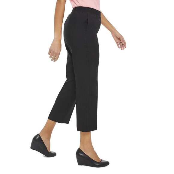 2/$18 WOMEN'S Polyester Pull-On Pant - Picture 2 of 7